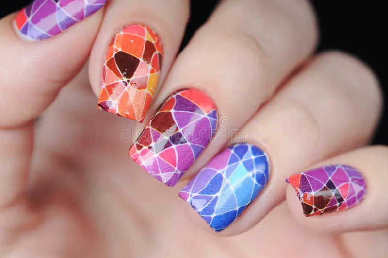 Shimmering World of Crystal Nails