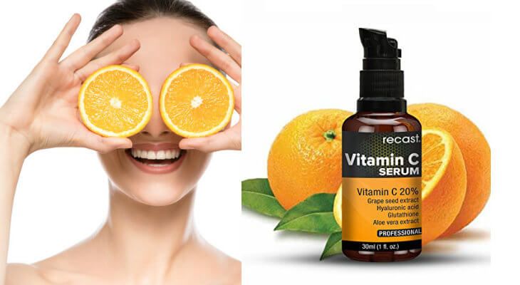 Added a vitamin C serum to her morning routine