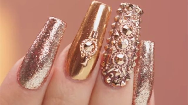 Rose Gold Nails for Special Occasions