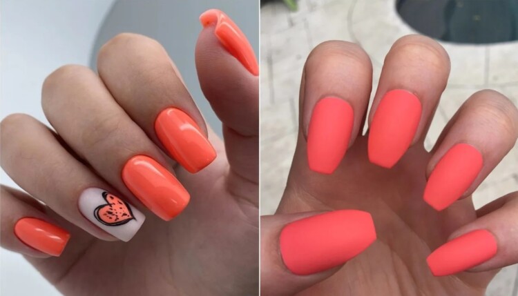 How to Wear Coral Nail Shades