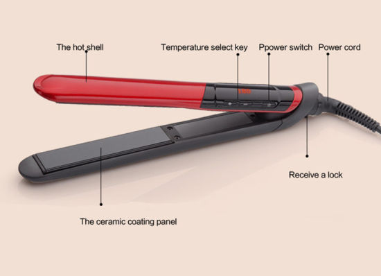 Use a flat iron with adjustable temperature