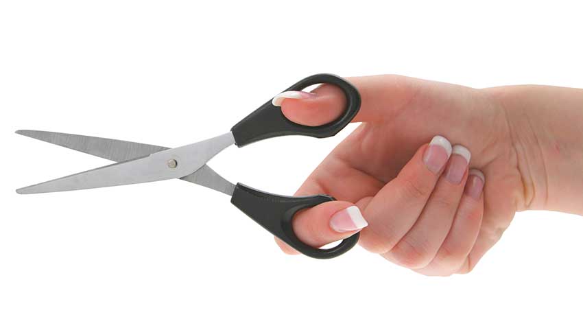 Always use tools like scissors or a bottle opener instead of your nails