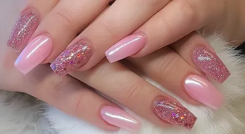 Blush Pink nails