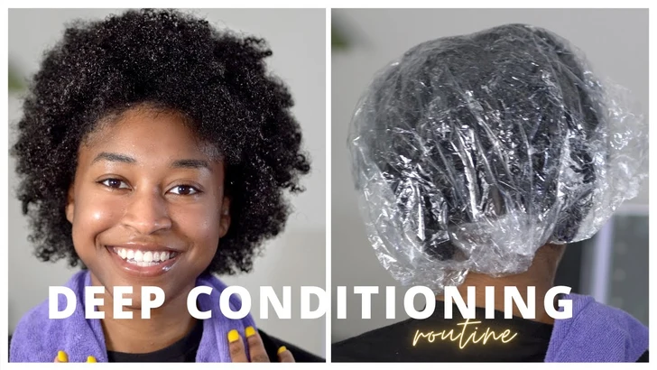 Coily Hair Deep condition regularly