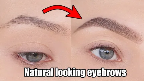 Natural Looking Brows