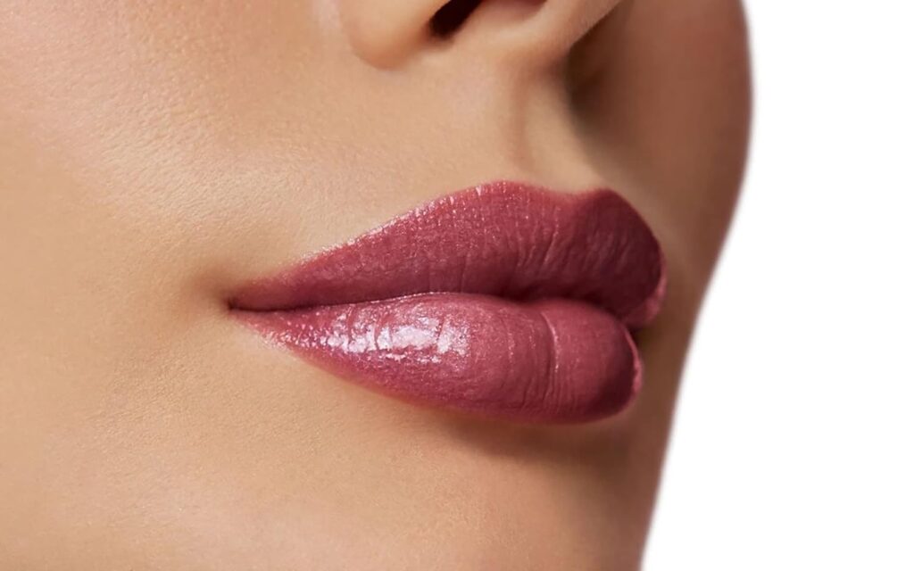 The Perfect Lip Color for Burgundy Hair