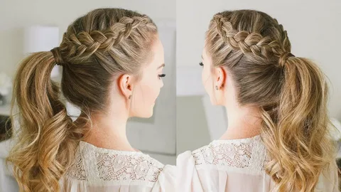 braided ponytail