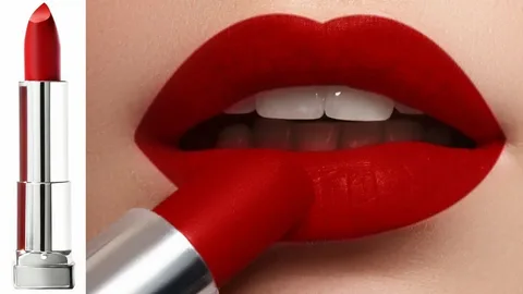 matte Red Lipstick