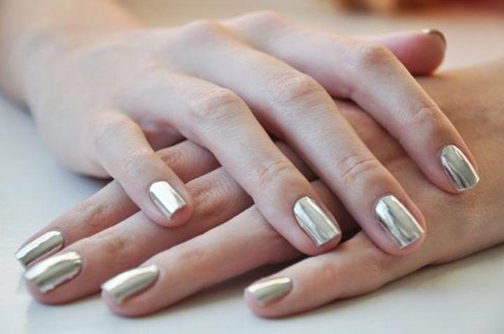 silver nails