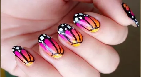 Gradient Butterfly Wings