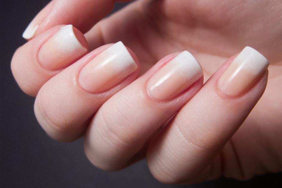 Nude Ombre Nails