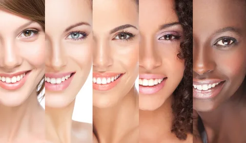 homogeneity of skin tones